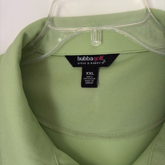 Bubba Golf Steve & Barry's Men's Size XXL Spring Green Polo Golf Shirt Outdoors - Picture 4 of 6